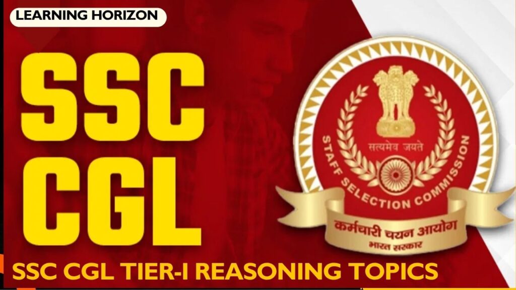 SSC CGL Tier-I Reasoning Topics