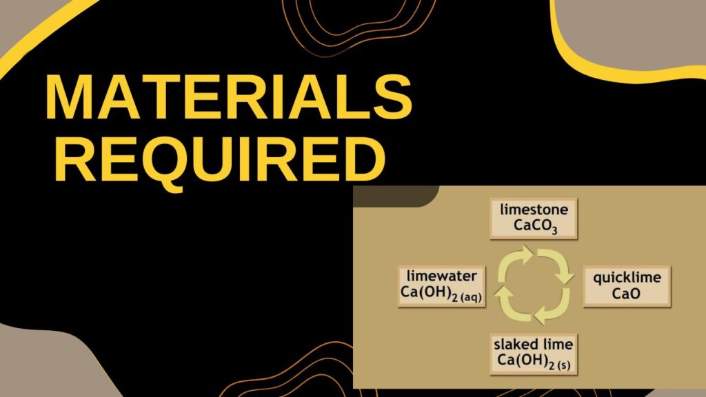 Materials Required