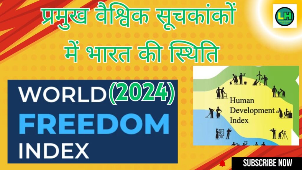 भारत की वैश्विक रैंकिंग 2024