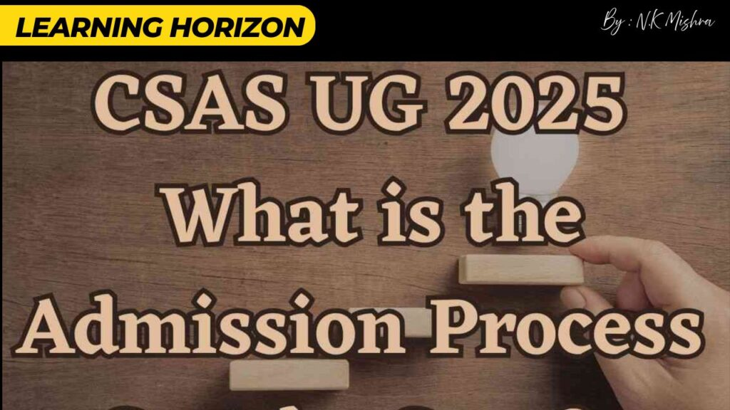 CSAS Portal 2025 Form Filling