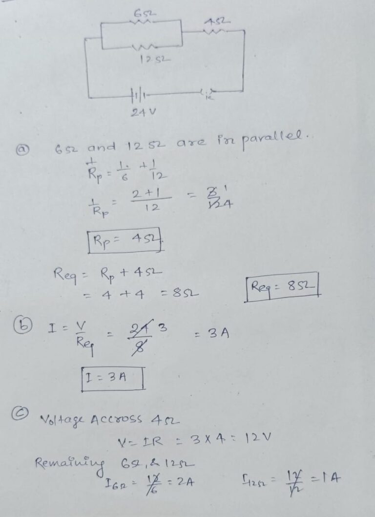 ELECTRICITY CLASS 10 IMPORTANT NUMERICALS PDF visual data 7