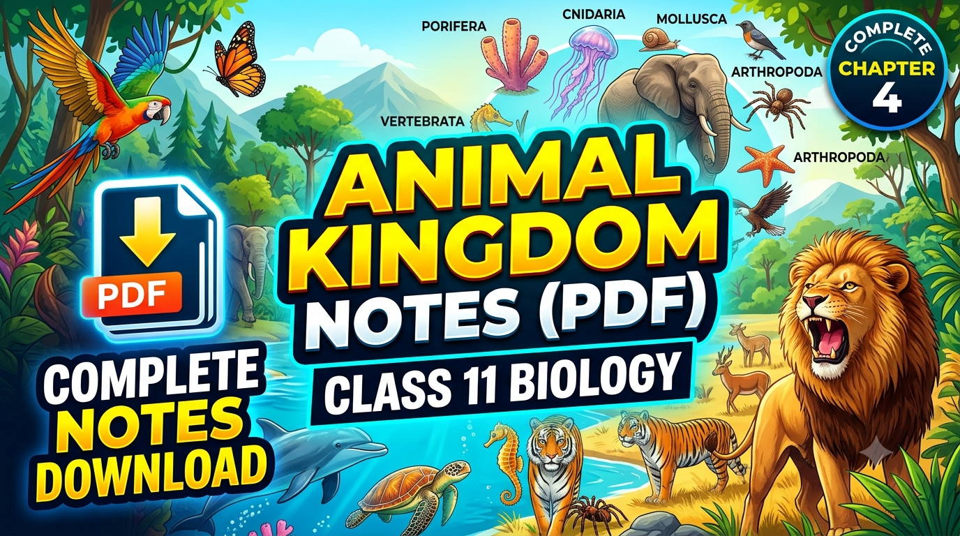 Animal Kingdom Notes PDF