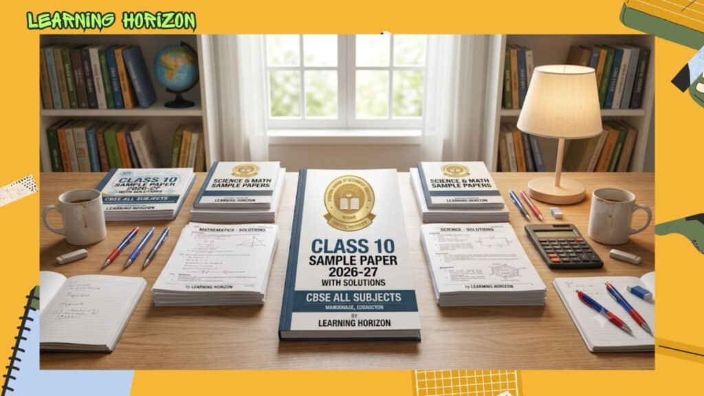 Class 10 Sample Paper 2026-27 with Solutions | CBSE All Subjects